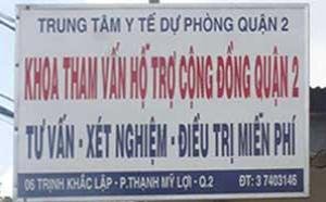 Khoa Tham Vấn Hỗ Trợ Cộng Đồng Quận 2