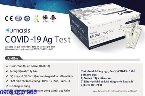 Test nhanh covid dịch vụ khu công nghiệp Đại Đăng