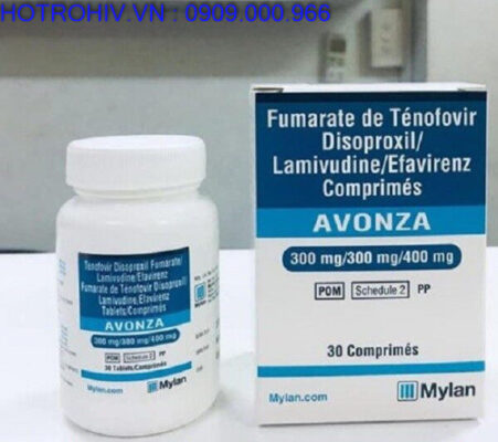 Thuốc Avonza điều trị phơi nhiễm