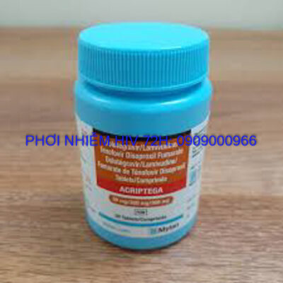 Thuốc phơi nhiễm HIV khẩn cấp 72h Nhà Lao Cây Dừa