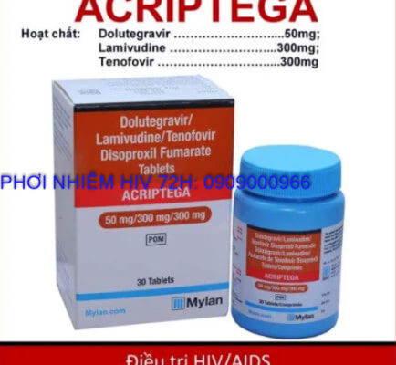 Thuốc phơi nhiễm HIV khẩn cấp 72h huyện Bến Lức