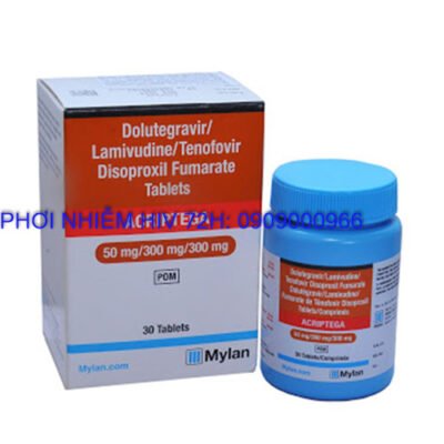 Thuốc phơi nhiễm HIV khẩn cấp 72h vàng Acriptega Quận Cẩm Lệ