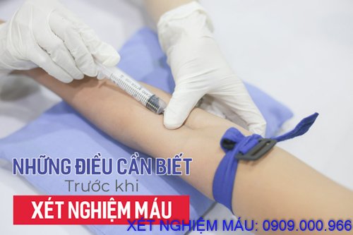 Xét nghiệm máu tận nơi phường Bình Thắng